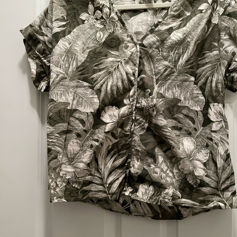 Tropical Print Women's Top